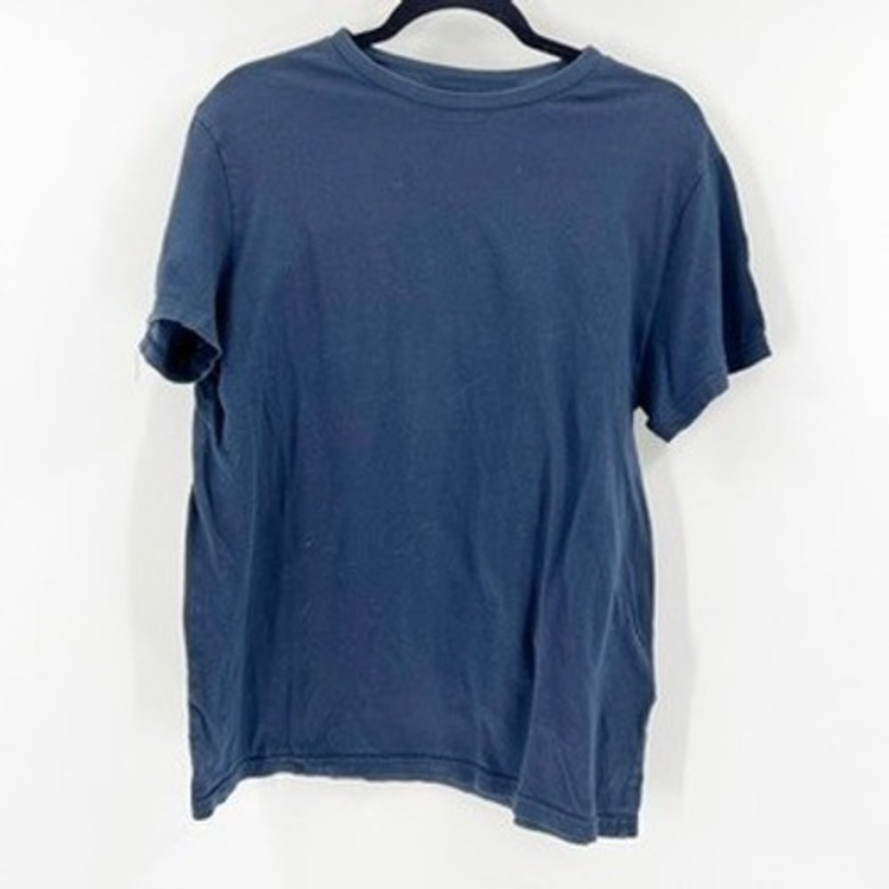 H&M Regular Fit T Shirt Womens Top Short Sleeve Casual Basic‎ Blue